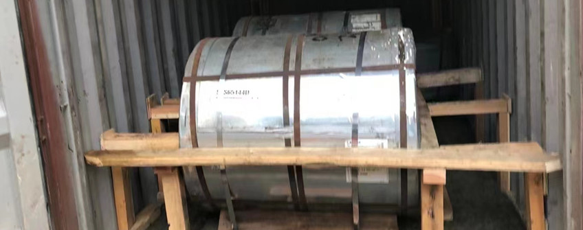 不锈钢卷海运出口澳州若何装箱加固